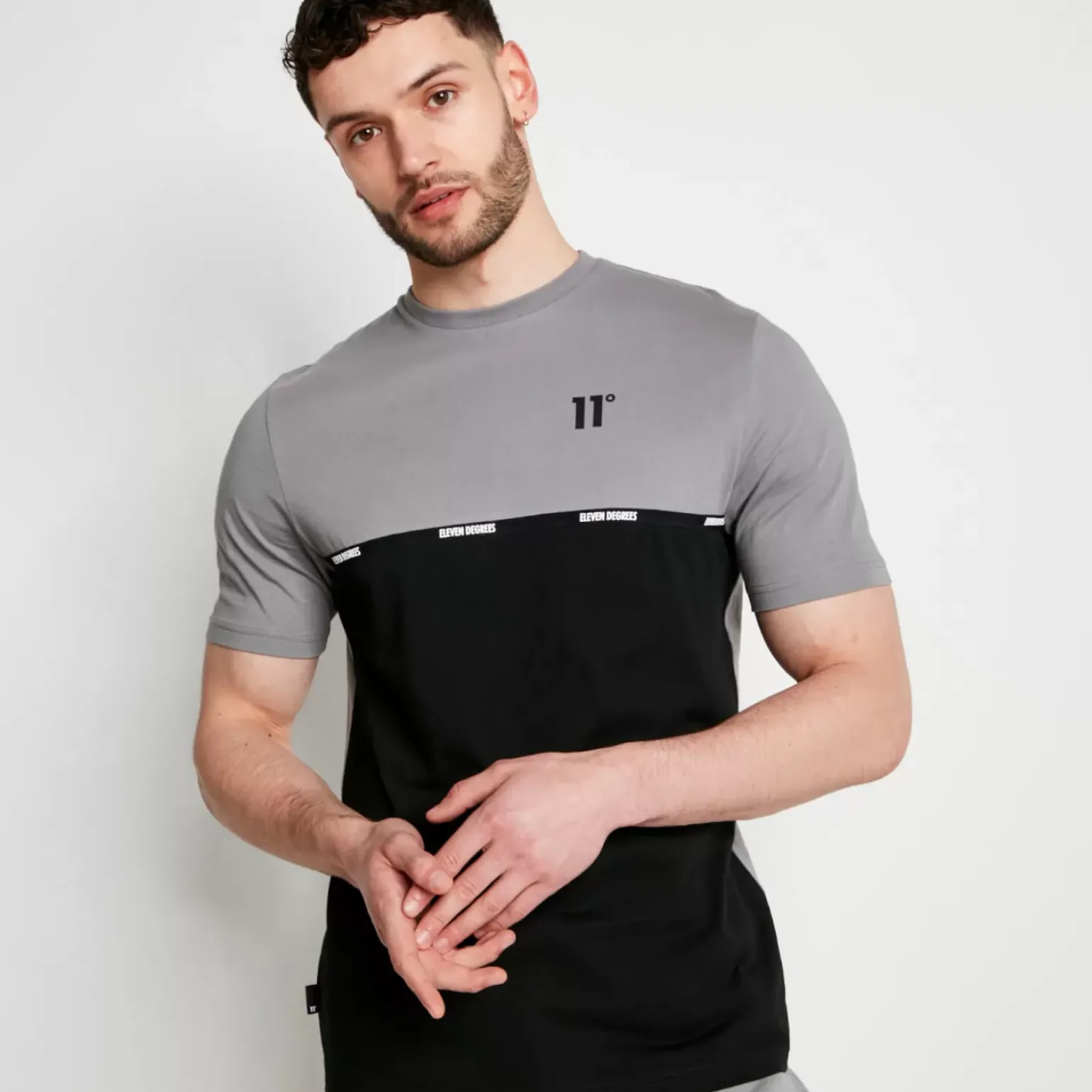 Energy T-Shirt – Shadow Grey / Black