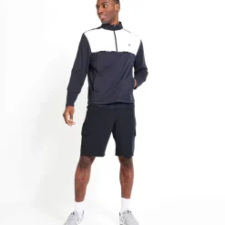 Golf Mid Layer – Black/ White