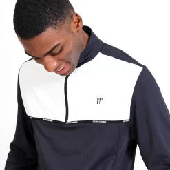 Golf Mid Layer – Black/ White