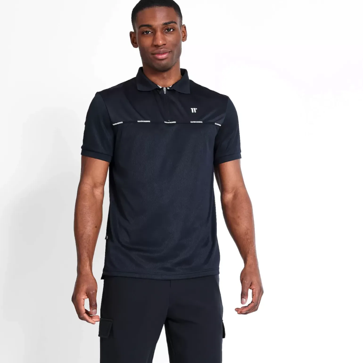 Golf Polo Shirt – Black