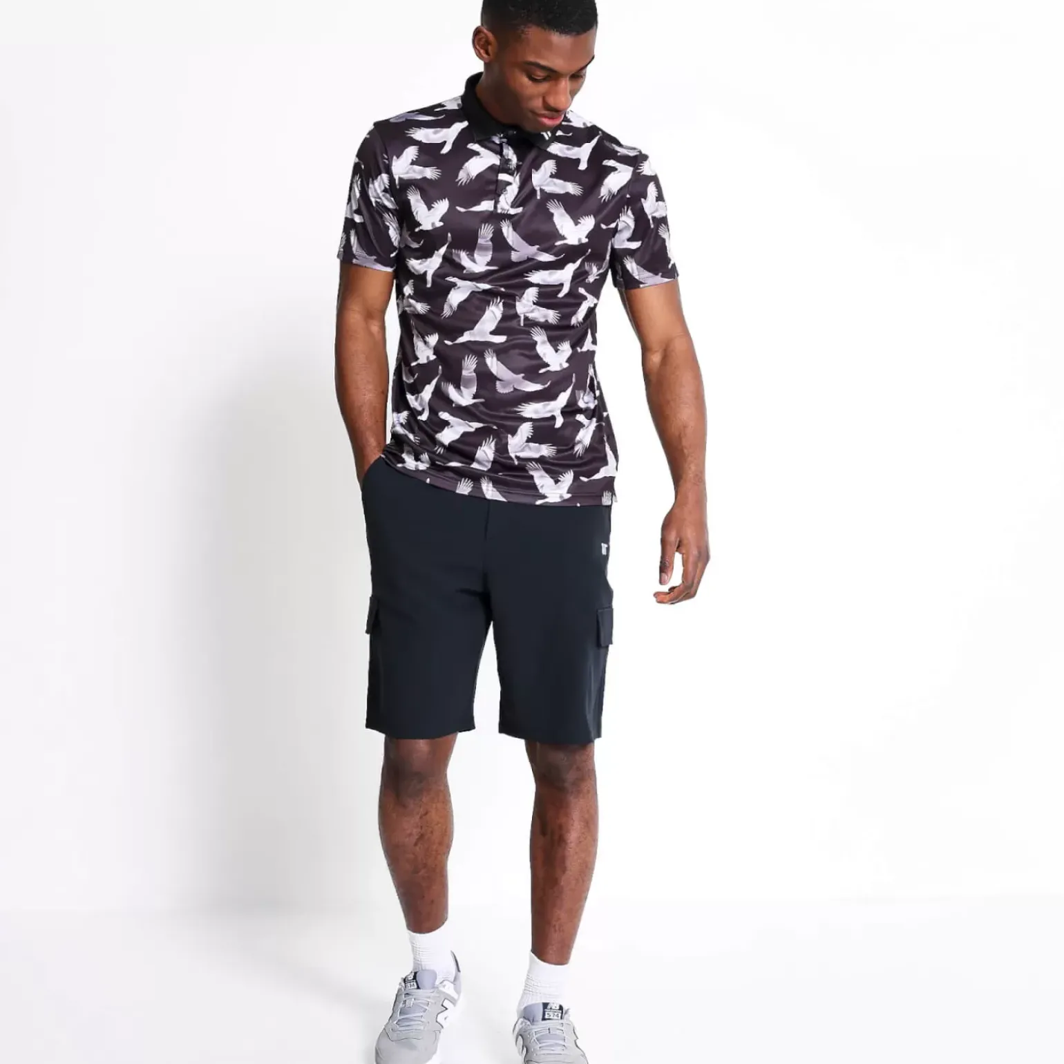 Golf Polo Shirt – Black