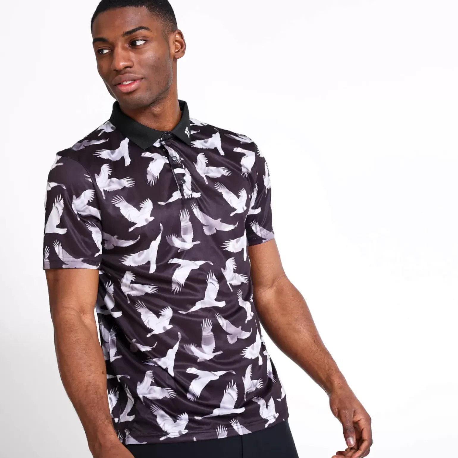 Golf Polo Shirt – Black