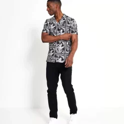 Heat Shirt – Black / White