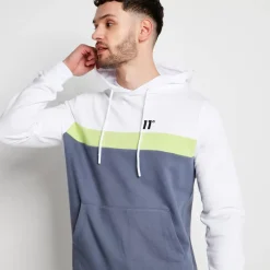Play Hard Hoodie – Twister Grey / White / Sharp Green