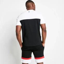 Play Hard T-Shirt – Black / White / Fiery Red