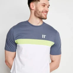 Play Hard T-Shirt – Twister Grey / White / Sharp Green