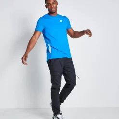 Tall Small Graphic Muscle Fit Short Sleeve T-Shirt – Skydiver Blue