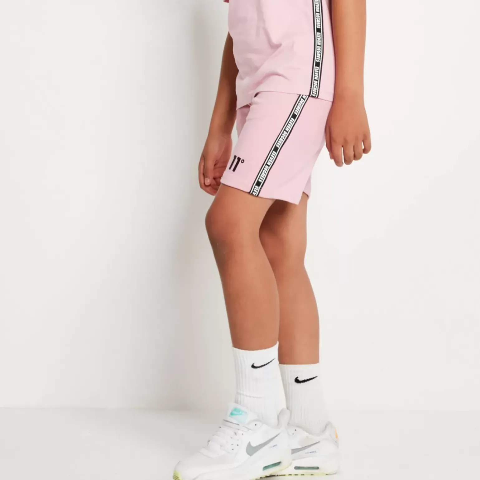 Taped Sweat Short – Pink Nectar