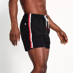 Twin Heat Swim Shorts – Black